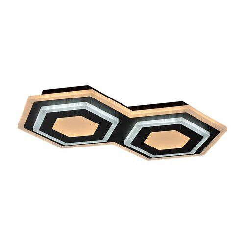 Rábalux , 71114 , Bitsi , Ceiling lights , black , IP20 , 3000+6000