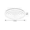 Rábalux , 71018 , Katina , Ceiling lights , white , IP20 , 3000-6500