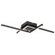 Rábalux , 5267 , Casimir , Ceiling lights , matte black , IP20 , 4000