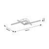 Rábalux , 5267 , Casimir , Ceiling lights , matte black , IP20 , 4000