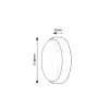 Rábalux , 7406 , Hort , Outdoor wall lights/ Outdoor ceiling lig , white , IP54 , 4000