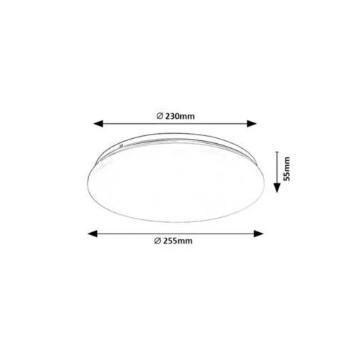 Rábalux , 71101 , Vendel , Ceiling lights , white , IP20 , 3000