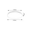 Rábalux , 71104 , Vendel , Ceiling lights , white , IP20 , 4000
