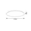 Rábalux , 71123 , Rorik , Ceiling lights , white , IP20 , 4000