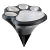 Rábalux , 77001 , Wigry , Solar lights , black , IP44 , 3000
