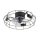 Rábalux , 71043 , Cadmus , Ceiling lights , black , IP20 , E27