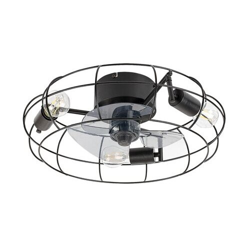 Rábalux , 71043 , Cadmus , Ceiling lights , black , IP20 , E27