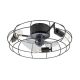 Rábalux , 71043 , Cadmus , Ceiling lights , black , IP20 , E27