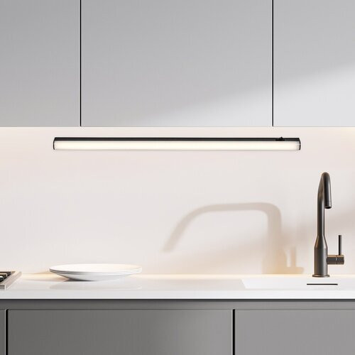 Rábalux , 78006 , Greg , Cabinet lighting , black , IP20 , 4000