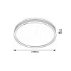 Rábalux , 71118 , Epora , Ceiling lights , matte black , IP20 , 3000