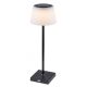 Rábalux , 76010 , Taena , Table lamps , black , IP44 , 3000-5000