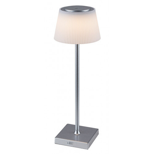Rábalux , 76013 , Taena , Table lamps , silver , IP44 , 3000-5000