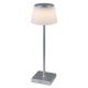 Rábalux , 76013 , Taena , Table lamps , silver , IP44 , 3000-5000