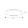 Rábalux , 71124 , Rorik , Ceiling lights , white , IP20 , 4000