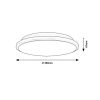 Rábalux , 71128 , Engon , Ceiling lights , black , IP20 , 3000