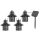 Rábalux , 77003 , Ximpu , Solar lights , black , IP44 , 2700