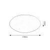 Rábalux , 71134 , Lucas , Ceiling lights , white , IP44 , 4000