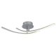 Rábalux , 3143 , Tatjana , Ceiling lights , silver , IP20 , 4000