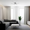 Rábalux , 4606 , Cyclone , Ceiling lights , chrome , IP20 , 4000