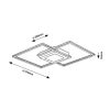 Rábalux , 5269 , Casimir , Ceiling lights , matte black , IP20 , 4000