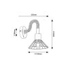 Rábalux , 5270 , Daryl , Wall lights , black , IP20 , E27