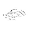 Rábalux , 5366 , Malcolm , Ceiling lights , black , IP20 , 4000