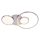 Rábalux , 6890 , Fulvia , Ceiling lights , satin chrome , IP20 , 3000