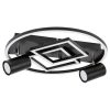 Rábalux , 6905 , Aztec , Ceiling lights , matte black , IP20 , 4000