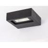 Rábalux , 7052 , Ganges , Outdoor wall lights , matte black , IP65 , 4000