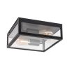 Rábalux , 7070 , Zaton , Outdoor ceiling lights , matte black , IP23 , E27