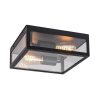 Rábalux , 7070 , Zaton , Outdoor ceiling lights , matte black , IP23 , E27