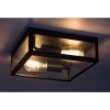Rábalux , 7070 , Zaton , Outdoor ceiling lights , matte black , IP23 , E27