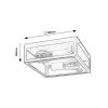 Rábalux , 7070 , Zaton , Outdoor ceiling lights , matte black , IP23 , E27