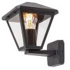 Rábalux , 7146 , Paravento , Outdoor wall lights , black , IP44 , E27