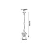 Rábalux , 7149 , Paravento , Outdoor pendants , black , IP44 , E27