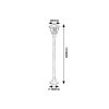 Rábalux , 7150 , Paravento , Outdoor floor lamps , black , IP44 , E27