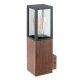 Rábalux , 7195 , Wales , Outdoor wall lights , oak , IP44 , E27