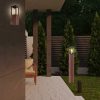 Rábalux , 7195 , Wales , Outdoor wall lights , oak , IP44 , E27