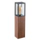 Rábalux , 7196 , Wales , Outdoor floor lamps , oak , IP44 , E27