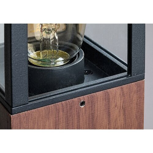 Rábalux , 7196 , Wales , Outdoor floor lamps , oak , IP44 , E27