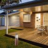 Rábalux , 7196 , Wales , Outdoor floor lamps , oak , IP44 , E27