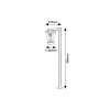 Rábalux , 7269 , Savano , Outdoor floor lamps , anthracite , IP44 , E27