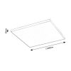 Rábalux , 71002 , Faramir , Recessed and surface mounted lighting , white , IP20 , "3000