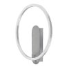 Rábalux , 71010 , Tumnus , Wall lights , silver/ brushed aluminium , IP20 , 3000