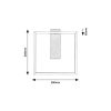 Rábalux , 71011 , Tumnus , Wall lights , silver/ brushed aluminium , IP20 , 4000