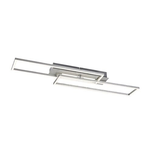 Rábalux , 71012 , Demetrius , Ceiling lights , silver/ brushed aluminium , IP20 , 4000
