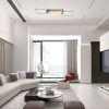 Rábalux , 71012 , Demetrius , Ceiling lights , silver/ brushed aluminium , IP20 , 4000