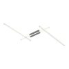 Rábalux , 71019 , Negan , Ceiling lights , silver , IP20 , 4000