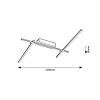 Rábalux , 71019 , Negan , Ceiling lights , silver , IP20 , 4000