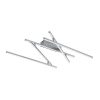 Rábalux , 71020 , Negan , Ceiling lights , silver , IP20 , 4000
